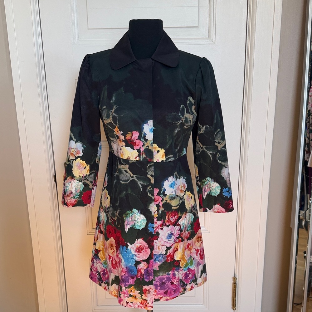 CAbi 4305 Midnight Garden Party Jacket NWT Sz XS